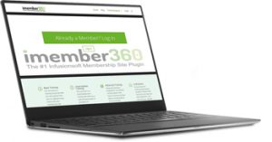 iMember360 Training on laptop
