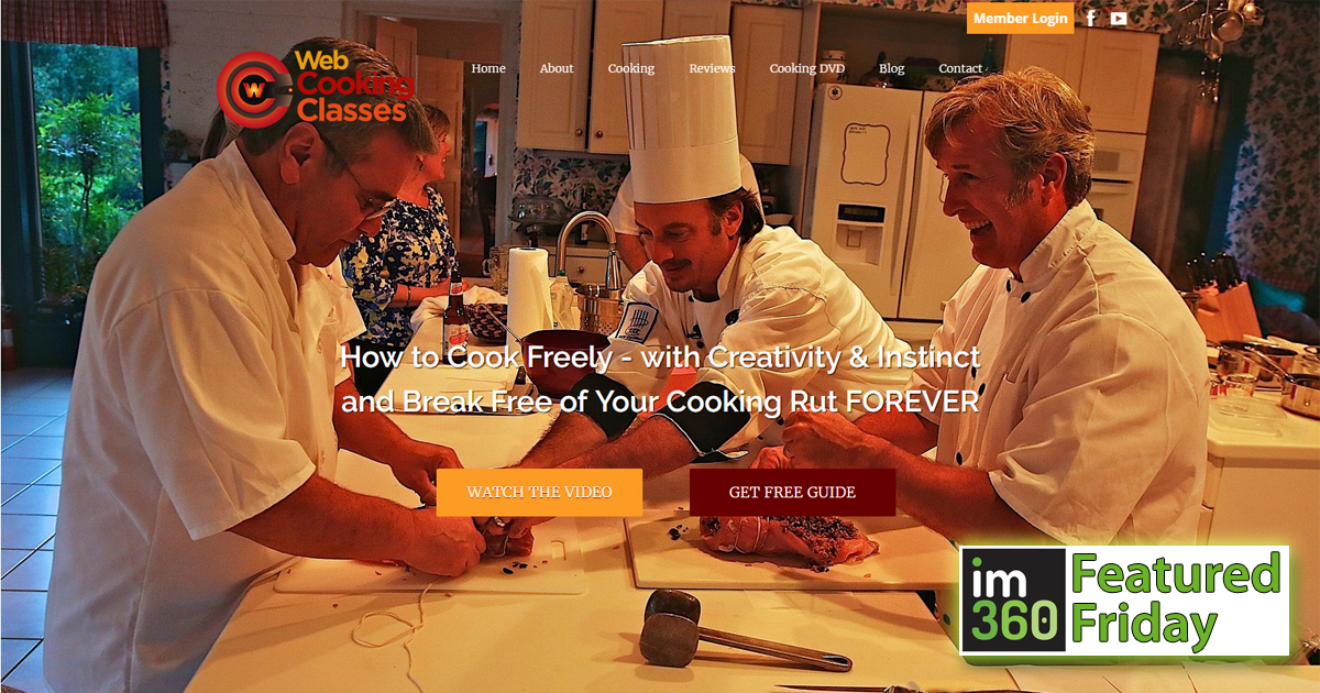 Web Cooking Classes - Featured Friday